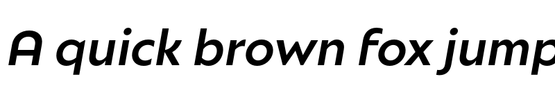 Preview of Natom Pro Medium italic font