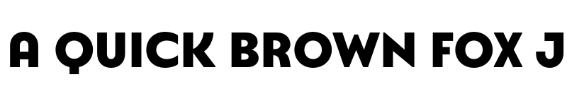 Preview of Natom Pro Title Bold font