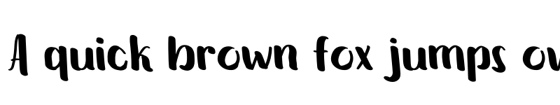 Preview of Natural Handwritten Regular font