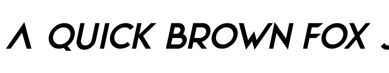 Preview of Natural Precision Italic font