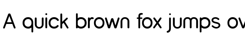 Preview of Nautica Rounded Regular font