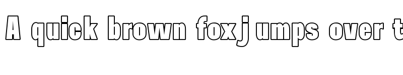 Preview of Navagio Bold Outline font