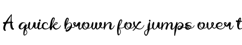 Preview of Nayra Script Brush font