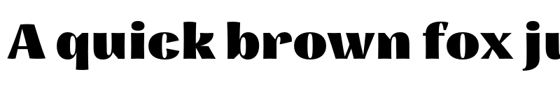 Preview of Nazare Heavy font