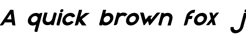 Preview of Nazegul Italic font