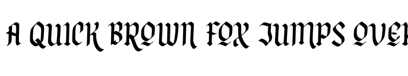 Preview of NCL Fegakines Demo font