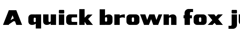 Preview of NEBORA Black font