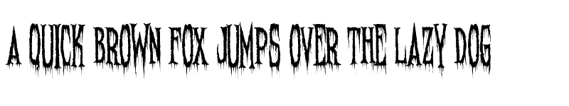 Preview of Needleteeth Spooky Spooky font