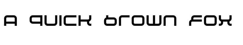 Preview of Negative 12 Regular font