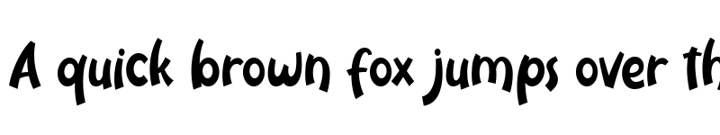 Preview of Neigfriste Regular font