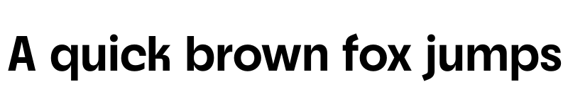 Preview of Neighbor Bold font