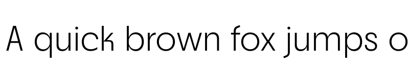 Preview of Neighbor Extralight font