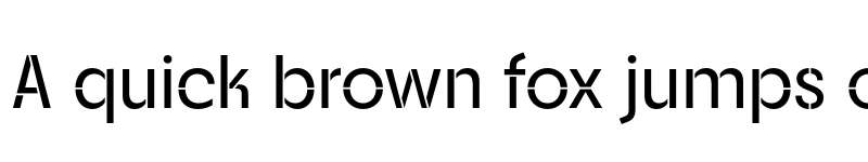 Preview of Neighbor Stencil Regular font