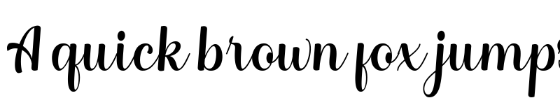 Preview of Neilston Regular font