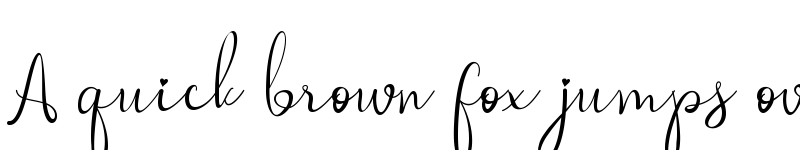 Preview of Neirra Spring Regular font