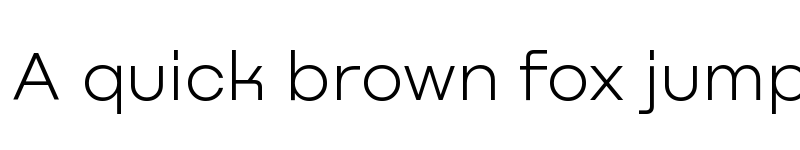 Preview of Nekst-Light Regular font