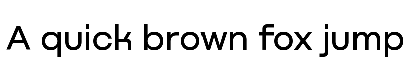 Preview of Nekst-Medium Regular font