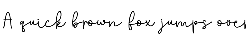 Preview of Nellisa - Personal Use Regular font