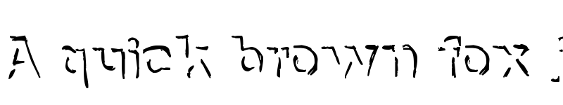 Preview of NeNe_WeNo Shadow HandWrite Regular font