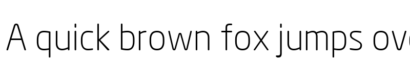 Preview of Neo Sans Light font