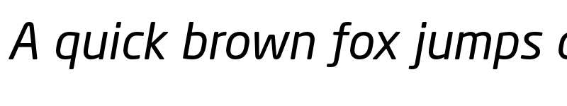 Preview of Neo Sans Std Italic font