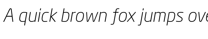 Preview of Neo Sans Std Light Italic font