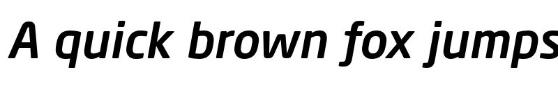 Preview of Neo Sans Std Medium TR Italic font