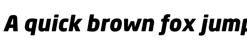 Preview of Neo Sans TR Black Italic font