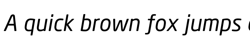 Preview of Neo Sans TR Italic font