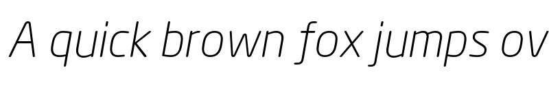 Preview of Neo Sans TR Light Italic font