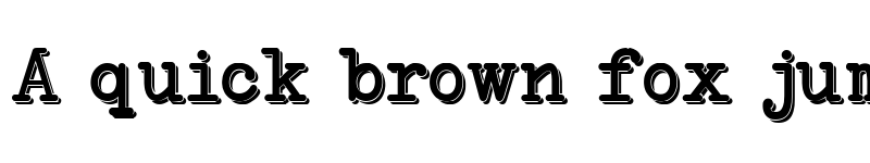 Preview of NeoBulletin Two Regular font