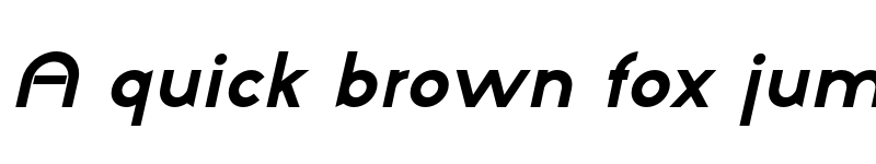 Preview of NeoGothis ADF Std ExtraBold Oblique font