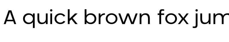 Preview of Neometric Alt Regular font