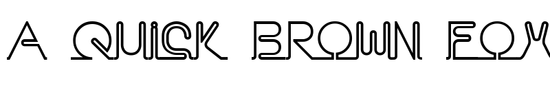 Preview of Neon Regular font