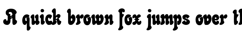 Preview of Neptun CAT Regular font