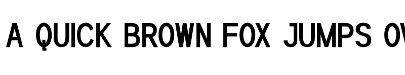 Preview of Nervousm Bold font