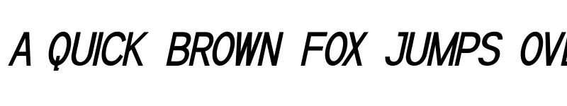 Preview of Nervousm Italic font