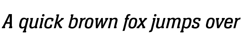 Preview of Neue Aachen Pro Book Italic font