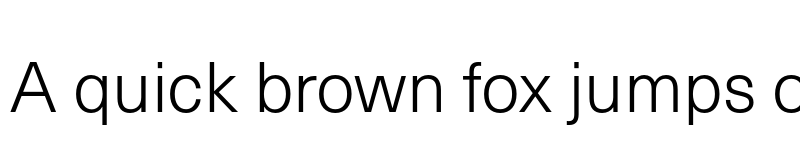 Preview of Neue Haas Unica W1G Light font