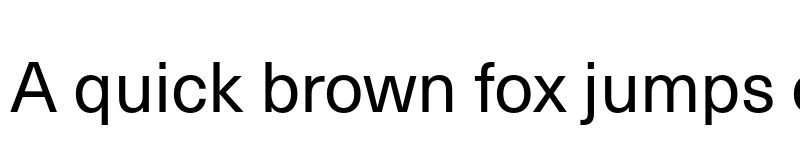 Preview of Neue Haas Unica W1G Regular font