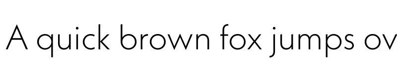 Preview of Neue Kabel Light font