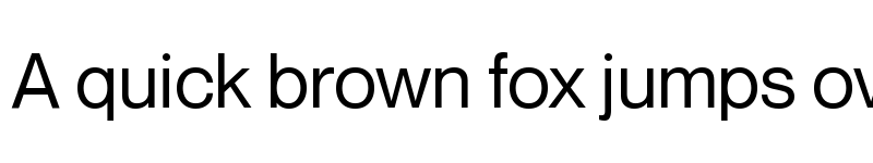 Preview of Neue Montreal Regular font