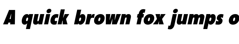 Preview of Neue Reman Gt Heavy Condensed Italic font