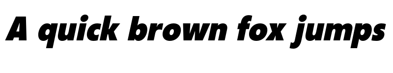 Preview of Neue Reman Gt Heavy Semi Condensed Italic font