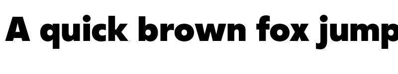 Preview of Neue Reman Gt Heavy font