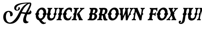 Preview of Neue Yokarto Spurs Italic font