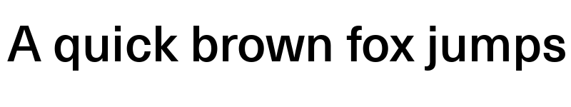 Preview of NeueHaasUnicaW1G-Medium ? font