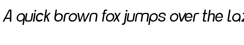 Preview of Neueral Light Italic font