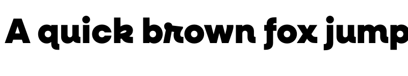 Preview of Neulis Cursive Black font