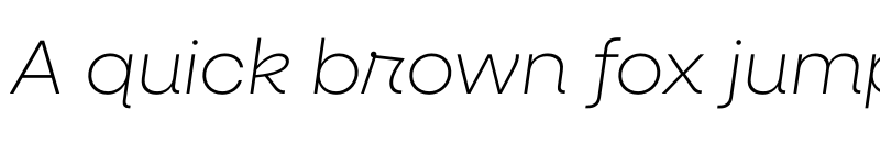 Preview of Neulis Cursive Extra Light Italic font